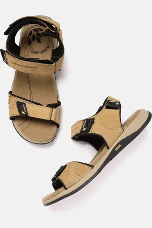 Woodland Men Nubuck Leather Comfort Sandals