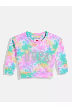 Ralph Lauren Girls Multicoloured Printed Pure Cotton Sweatshirt