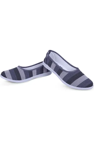 FABBMATE Women Striped Ballerinas