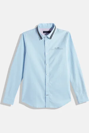 Nautica Boys Solid Casual Shirt