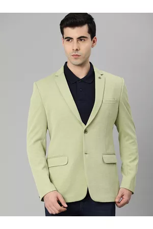 ESSAS club Men Regular Fit Single-Breasted Blazer