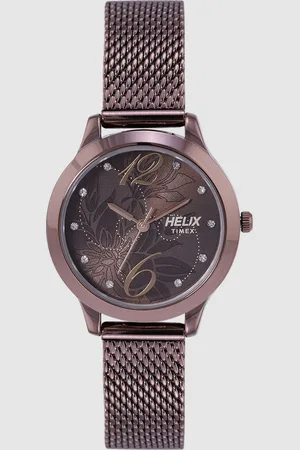 Helix Women Brown Analogue Watch - TW022HL19
