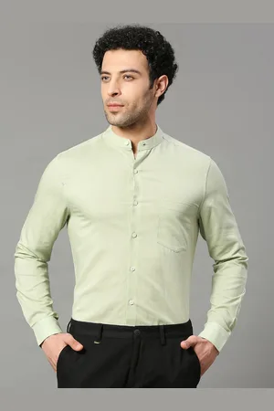 Invictus Men Original Slim Fit Formal Cotton Linen Shirt