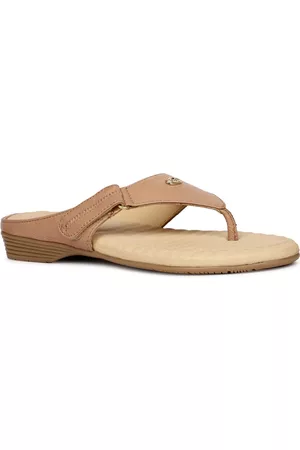 Scholl Women Slip-On T-Strap Flats