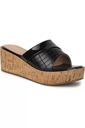 VALIOSAA Open Toe Wedge Heels