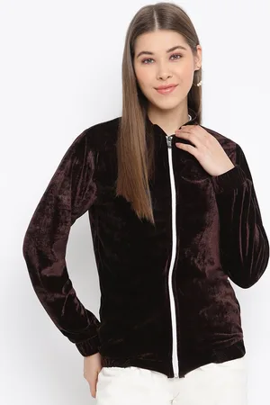 Mayra Women Velvet Tailored Jacket
