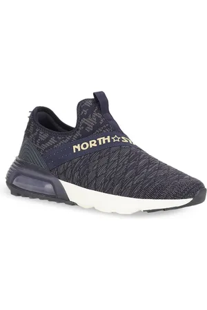 North Star Men Woven Design Sneakers