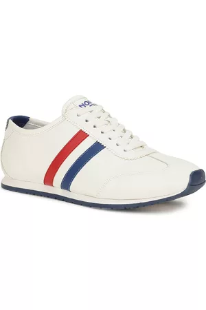 North Star Women Striped PU Sneakers