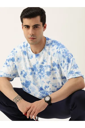 Kook N Keech Tie and Dye Dyed Pure Cotton Loose T-shirt