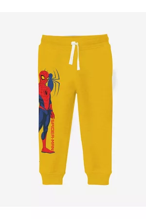 Minicult Boys Printed Cotton Joggers