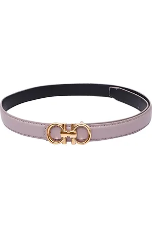 thickskin Girls Solid Push Pin Slim Belt