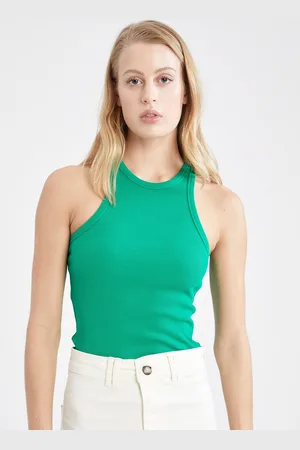 DeFacto Round Neck Sleeveless Top