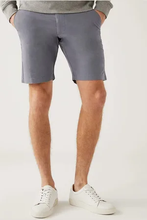 Marks & Spencer Men Mid-Rise Chino Shorts