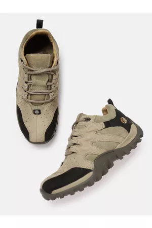 Woodland Men Nubuck Leather Sneakers