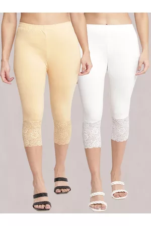 GRACIT Women Pack of 2 Skinny Fit Capris