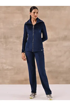 Lakshita Velour Spread Collar Tracksuits