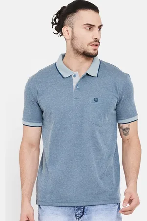 Duke Regular Fit Pocket Detail Polo Collar Cotton T-shirt