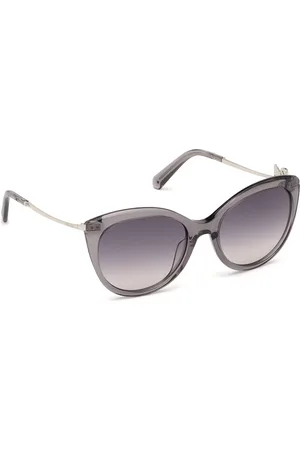 Swarovski Women Cateye Sunglasses UV Protected Lens SK0221 54 20B