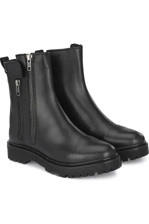 Delize Women Vegan Leather Chelsea Boots