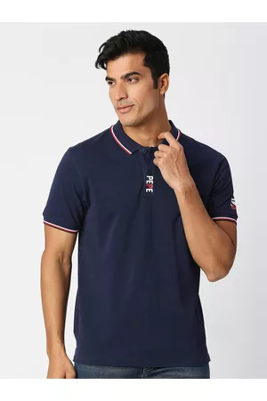 Pepe Jeans Men polo Collar Pure Cotton T-shirt