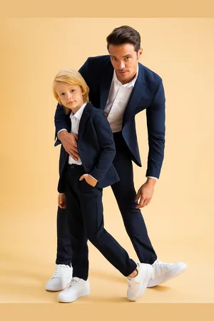 DeFacto Boys Navy Blue Tailored Fit Blazer