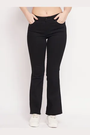 MADAME Women Mid-Rise Boot Cut Jeans