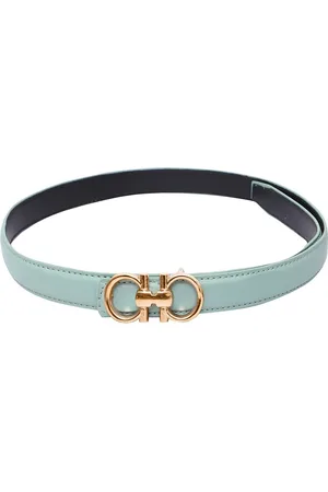 thickskin Girls Solid Push Pin Slim Belt
