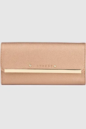Caprese Women Bronze Three Fold Wallet
