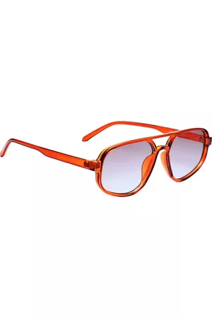 Peter Jones Eyewear Unisex Aviator Sunglasses with UV Protected Lens 13050BW
