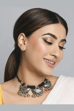 Fida Silver-Plated Choker Necklace