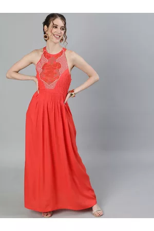 Ishin Embellished Sleeveless Maxi Dress
