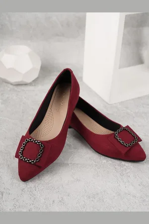DressBerry Women Pointed Toe Ballerinas With Bows
