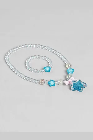 EL REGALO Girls Beads-Studded Jewellery Set