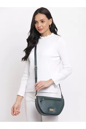 KLEIO Half Moon Structured Sling Bag