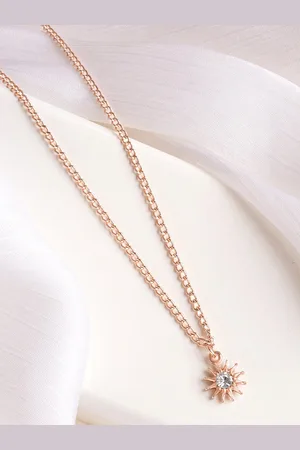 Joker & Witch Rose Gold-Plated Necklace