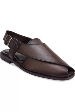 Regal Men Leather Shoe-Style Sandals