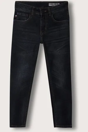 Blue Giraffe Boys Straight Fit Light Fade Jeans