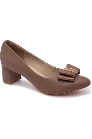 Rocia Women Block Pumps With Bow