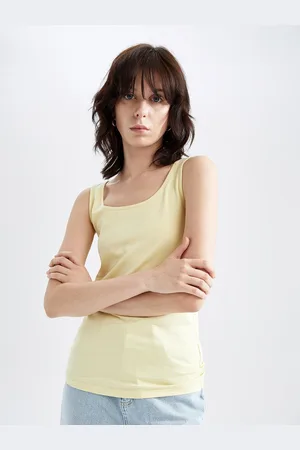 DeFacto Scoop Neck Sleeveless Top
