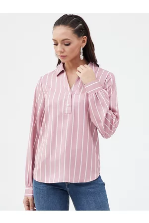 Harpa Striped Shirt Style Top