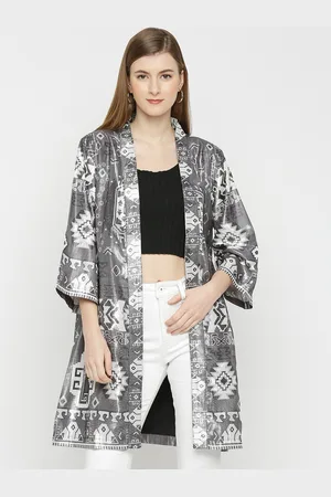 Cloth Haus India Women Printed Cotton Shrug