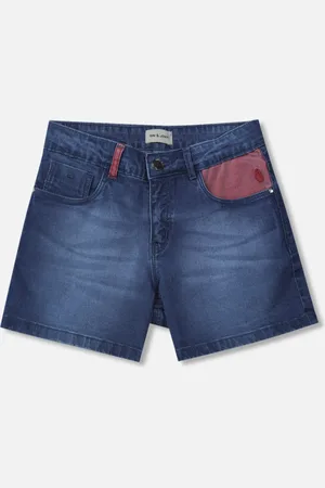 Gini and Jony Girls Washed Denim Shorts