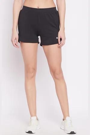 ATHLISIS Women Mid-Rise e-Dry Technology Training or Gym Sports Shorts
