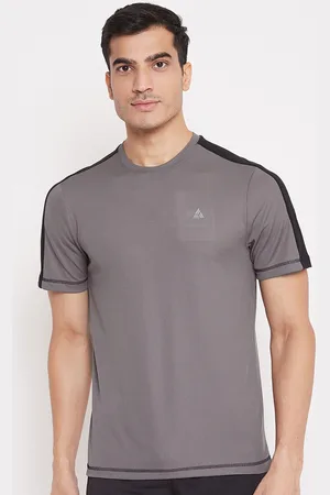 ATHLISIS Short Sleeves Dri-FIT Slim Fit Training or Gym T-shirt