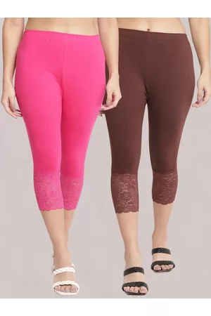 GRACIT Women Pack of 2 Skinny Fit Capris