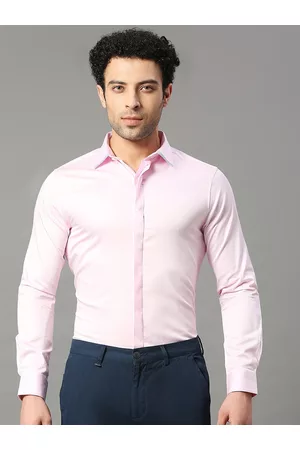 Invictus Men Original Slim Fit Cotton Formal Shirt