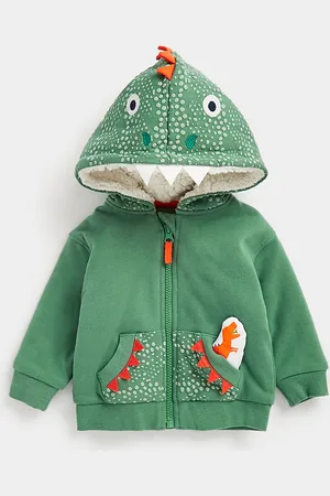 Mothercare Boys Hooded Sweatshirt With Applique Detail