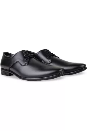 HikBi Men Leather Formal Derbys
