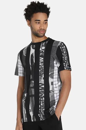 PUMA BMW Printed Regular Fit Cotton T-shirt