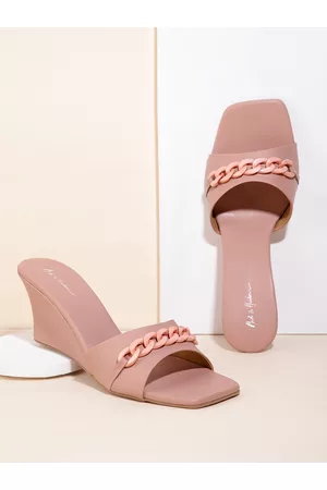 Dusty discount rose wedges